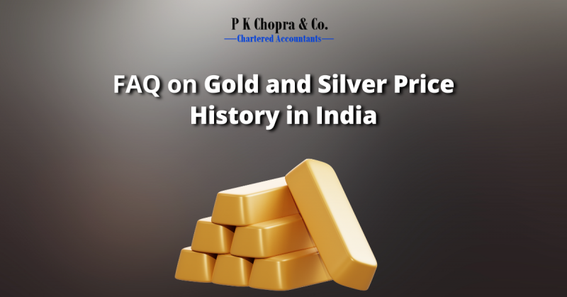 FAQ on Gold and Silver Price History in India