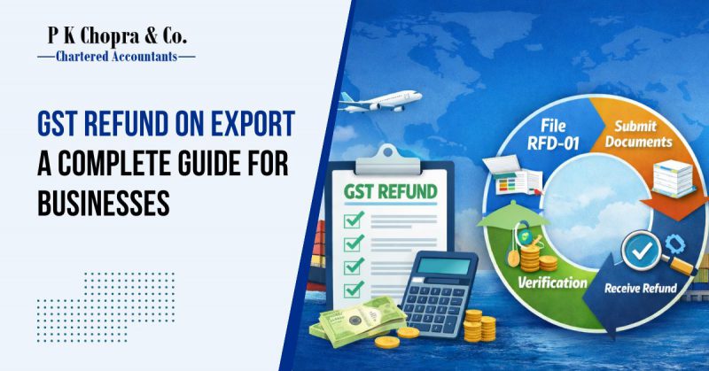 gst refund on export a complete guide for businesses