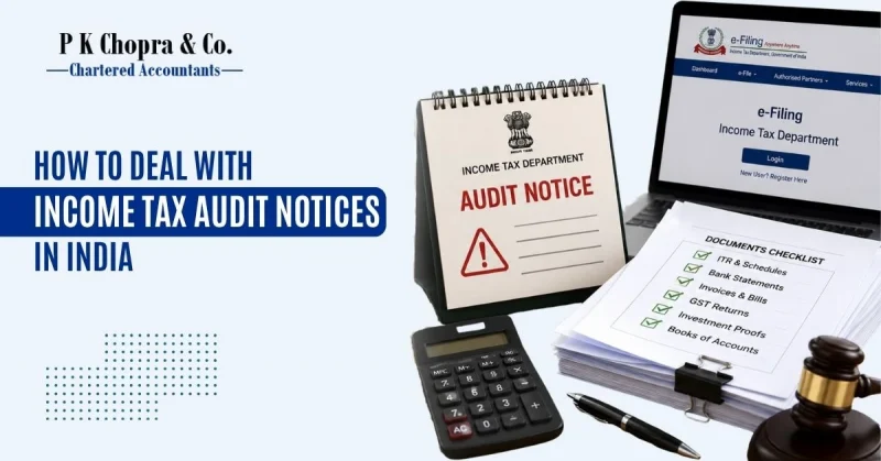 how to deal with income tax audit notices in india
